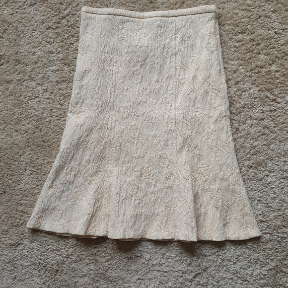 Yoana Baraschi skirt cream textured women's 6 - Picture 1 of 11